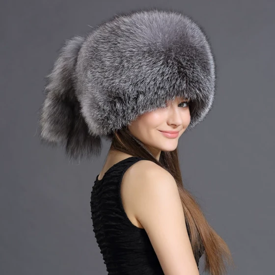 Premium Casual Fox Fur Ear-Flap Hat